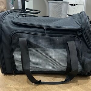 Only used once small pet carrier